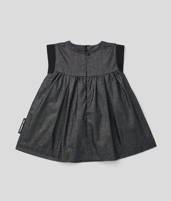 Karl Lagerfeld ROBE AVEC BROCHE IKON POUR BÉBÉS