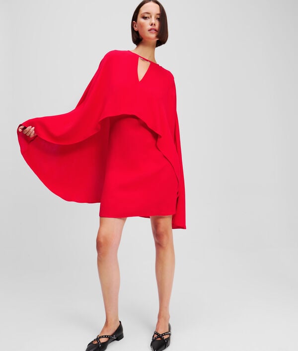 Karl Lagerfeld ROBE CAPE COURTE