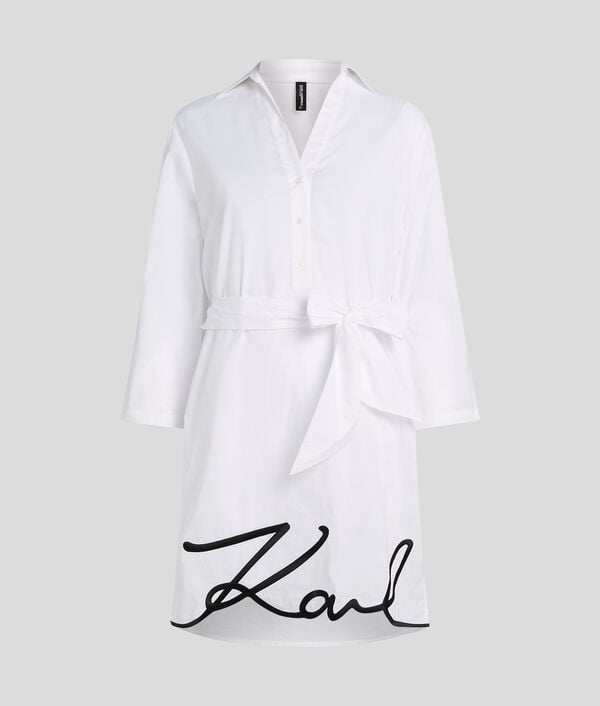 Karl Lagerfeld ROBE-CHEMISE DE PLAGE K/SIGNATURE