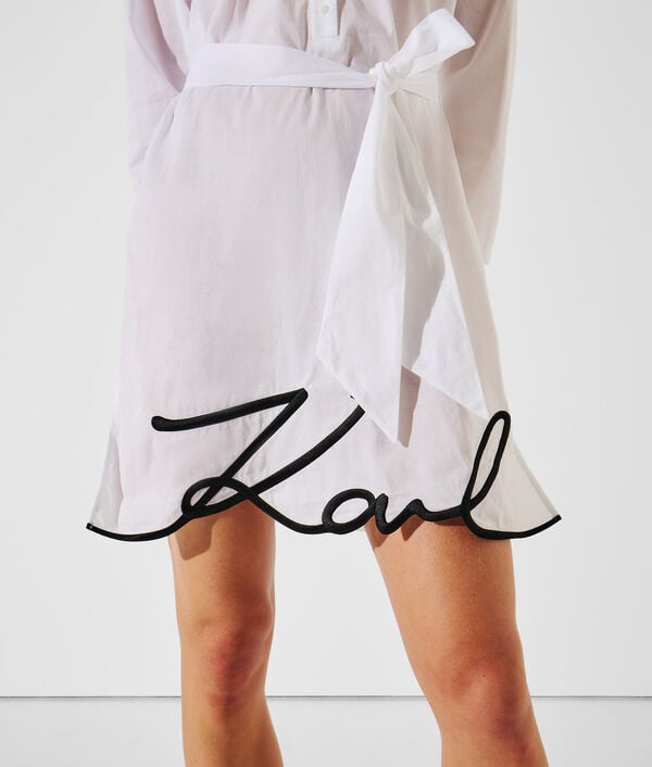 Karl Lagerfeld ROBE-CHEMISE DE PLAGE K/SIGNATURE