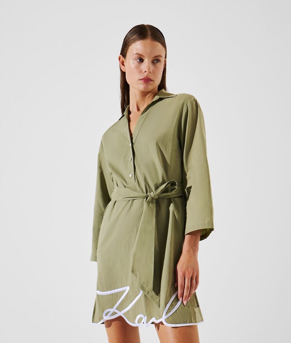 karl lagerfeld ROBE-CHEMISE DE PLAGE K/SIGNATURE