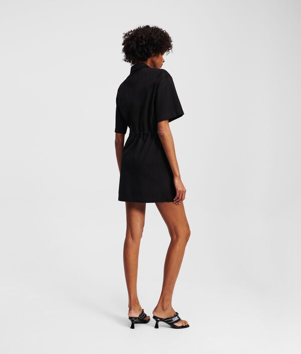 Karl Lagerfeld ROBE CHEMISE UTILITAIRE