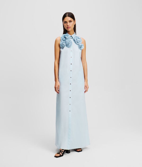 Karl Lagerfeld ROBE-CHEMISIER À FLEURS