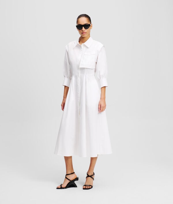 Karl Lagerfeld ROBE-CHEMISIER CARGO