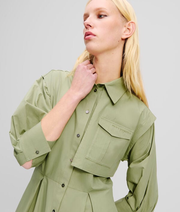 Karl Lagerfeld ROBE-CHEMISIER CARGO