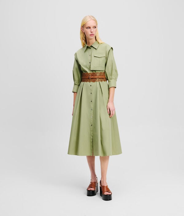 Karl Lagerfeld ROBE-CHEMISIER CARGO