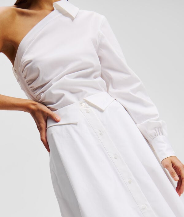 Karl Lagerfeld ROBE-CHEMISIER EN POPELINE