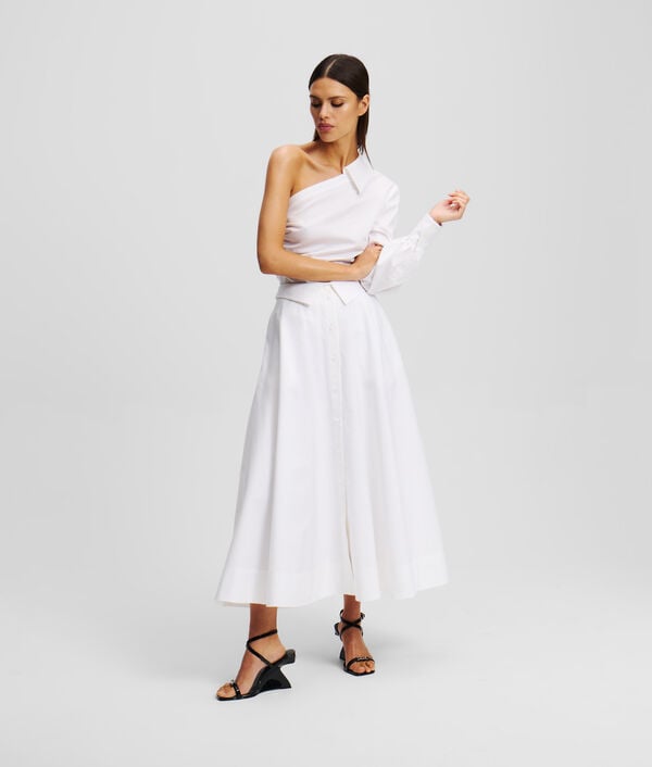 Karl Lagerfeld ROBE-CHEMISIER EN POPELINE