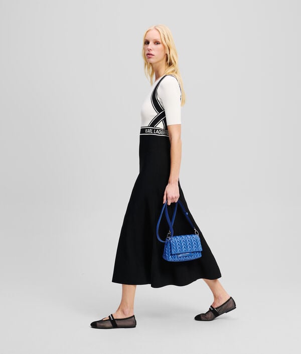 Karl Lagerfeld ROBE EN TRICOT AVEC LOGO KARL