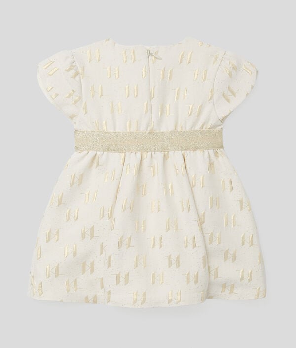 Karl Lagerfeld ROBE KL MONOGRAM POUR BÉBÉS