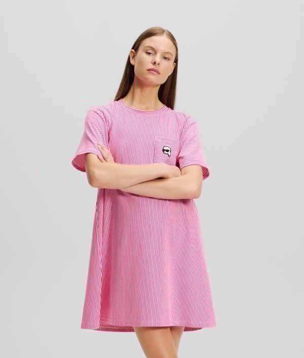 Karl Lagerfeld ROBE PYJAMA RAYÉE IKON