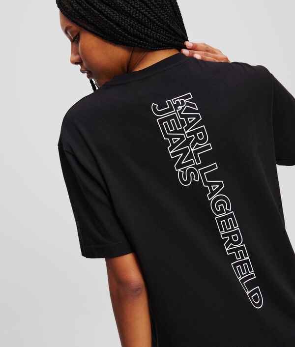 Karl Lagerfeld ROBE T-SHIRT AVEC LOGO KLJ