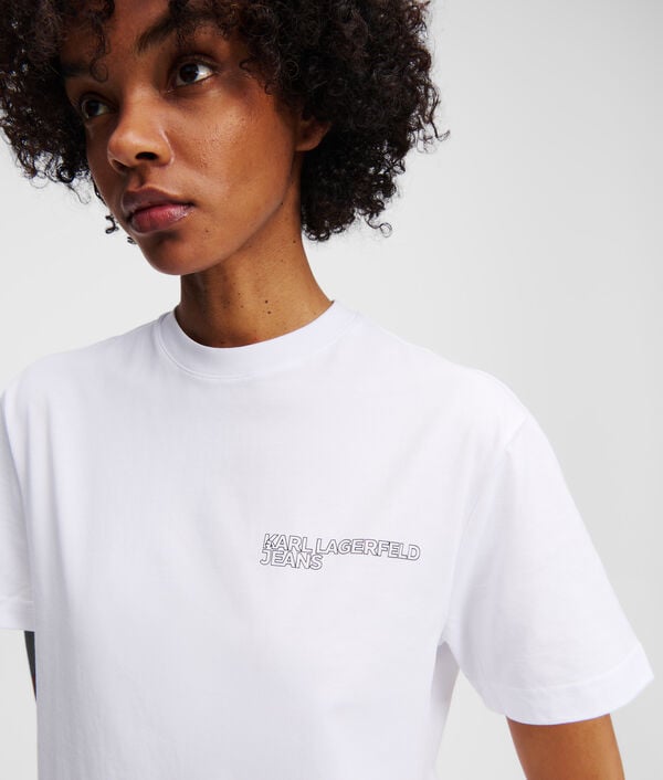 Karl Lagerfeld ROBE T-SHIRT AVEC LOGO KLJ