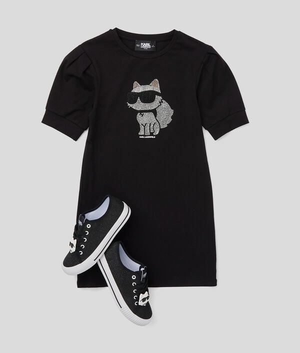 Karl Lagerfeld ROBE T-SHIRT IKON POUR FILLES
