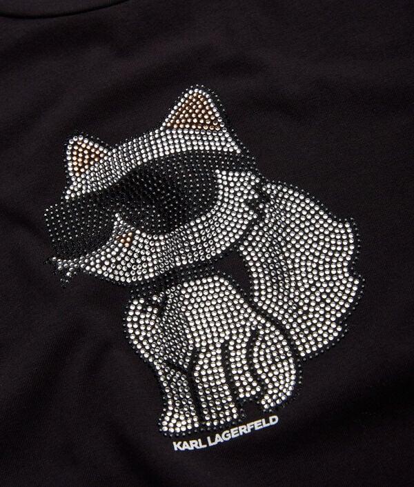 Karl Lagerfeld ROBE T-SHIRT IKON POUR FILLES