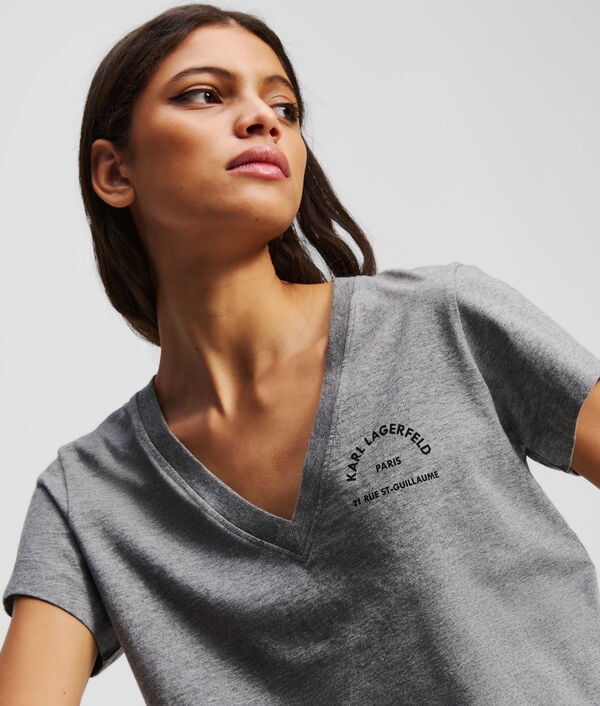 Karl Lagerfeld RUE ST-GUILLAUME V-NECK T-SHIRT
