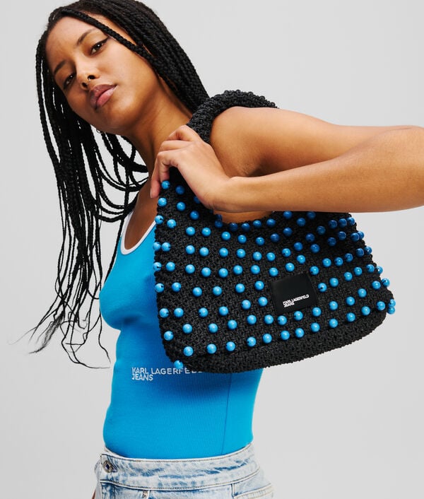 Karl Lagerfeld SAC AVEC ANSE PERLÉ EN CROCHET