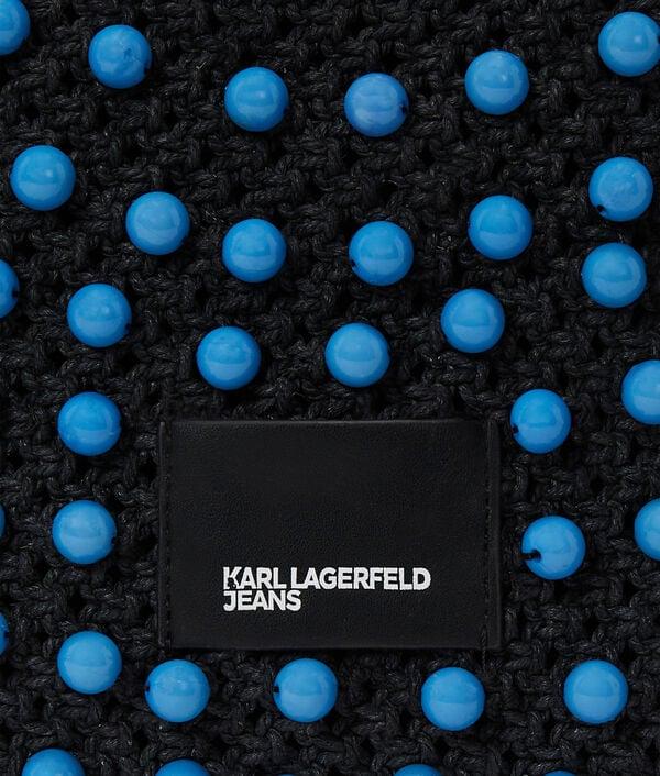 Karl Lagerfeld SAC AVEC ANSE PERLÉ EN CROCHET