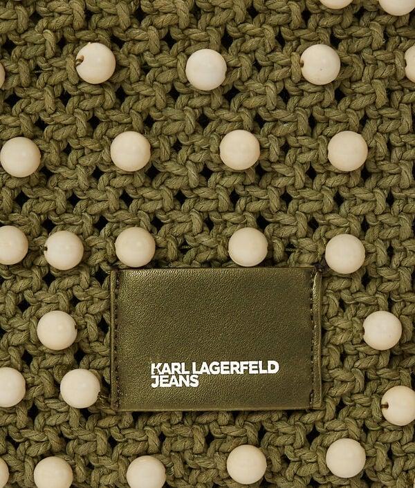 Karl Lagerfeld SAC AVEC ANSE PERLÉ EN CROCHET