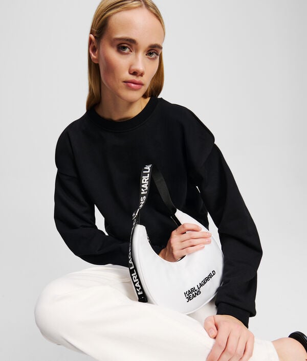 Karl Lagerfeld SAC BANDOULIÈRE DEMI-LUNE EN NYLON