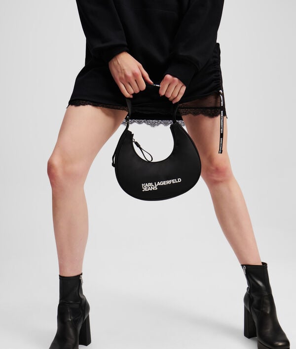 Karl Lagerfeld SAC BANDOULIÈRE DEMI-LUNE EN NYLON