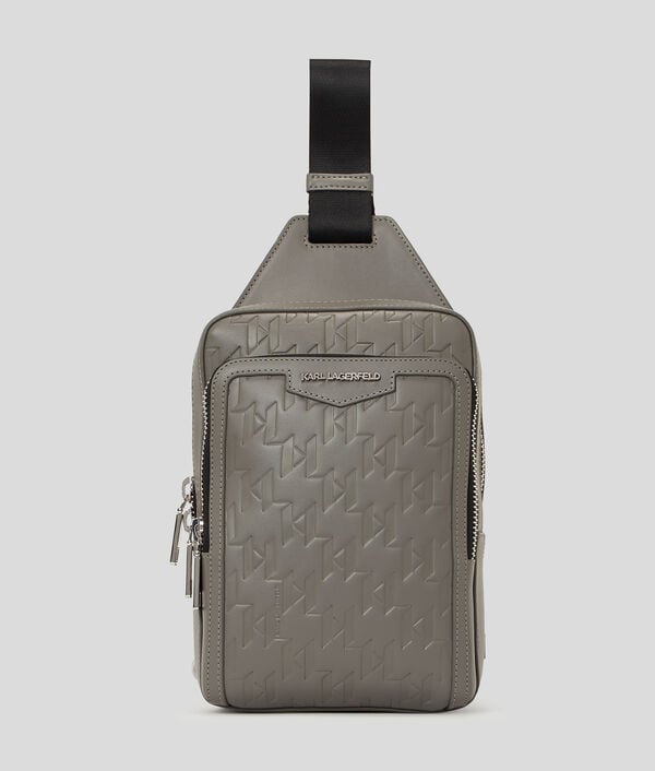 karl lagerfeld SAC BANDOULIÈRE EN CUIR K/LOOM