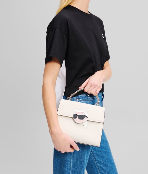 Karl Lagerfeld SAC BANDOULIÈRE GRAINÉ IKON