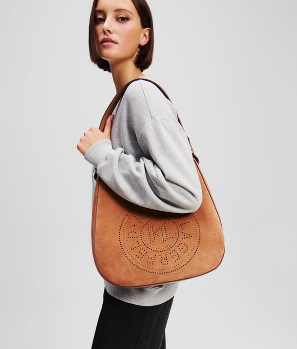 Karl Lagerfeld SAC BESACE EN DAIM K/CIRCLE