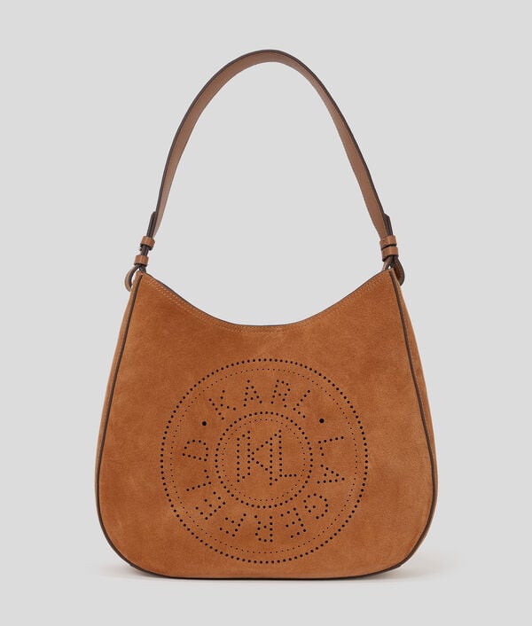karl lagerfeld SAC BESACE EN DAIM K/CIRCLE