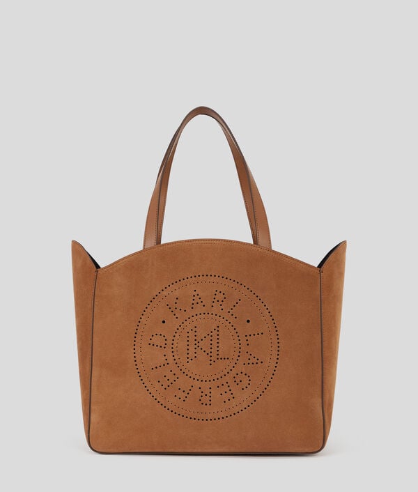 karl lagerfeld SAC CABAS EN DAIM K/CIRCLE