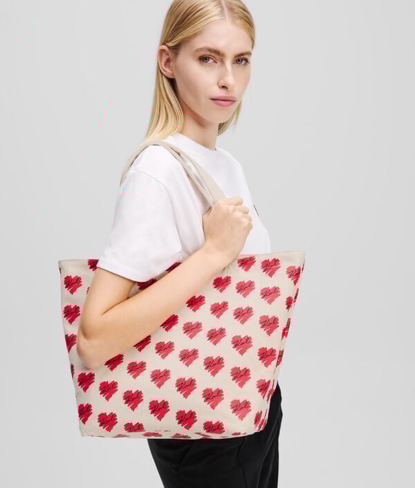 Karl Lagerfeld SAC CABAS RÉVERSIBLE K/HEART