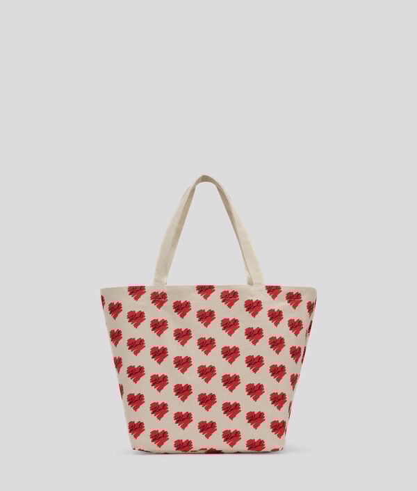 Karl Lagerfeld SAC CABAS RÉVERSIBLE K/HEART