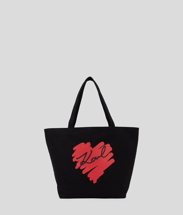 karl lagerfeld SAC CABAS RÉVERSIBLE K/HEART