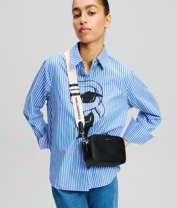 Karl Lagerfeld SAC CAMÉRA PERFORÉ IKON