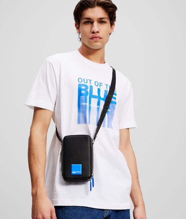 Karl Lagerfeld SAC DE REPORTER AVEC LOGO CARRÉ