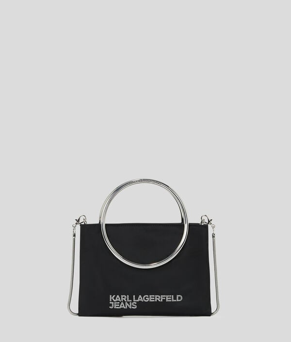 karl lagerfeld SAC DE SOIRÉE EN SATIN