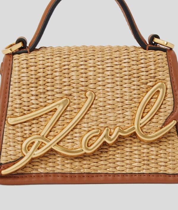 Karl Lagerfeld SAC EN RAPHIA NANO K/SIGNATURE