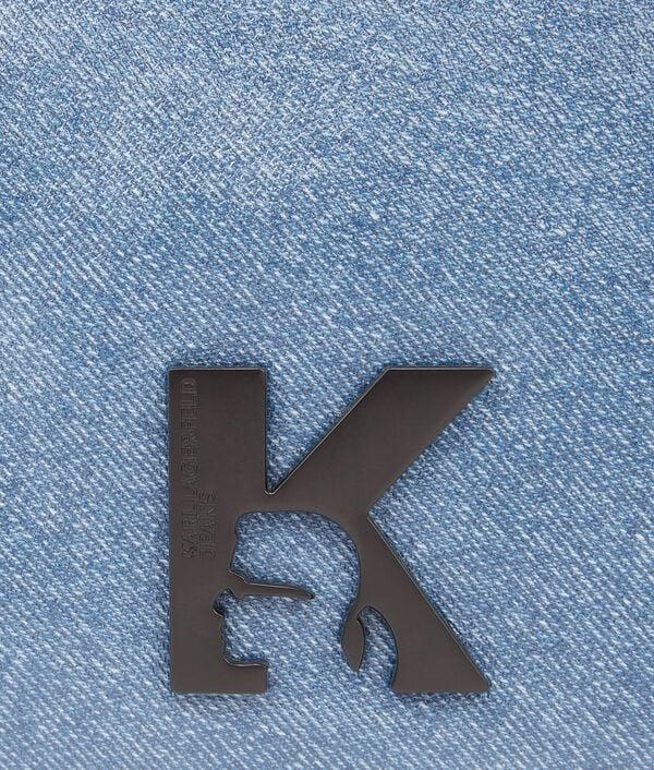 Karl Lagerfeld SAC PORTÉ ÉPAULE GÉOMÉTRIQUE ENDUIT