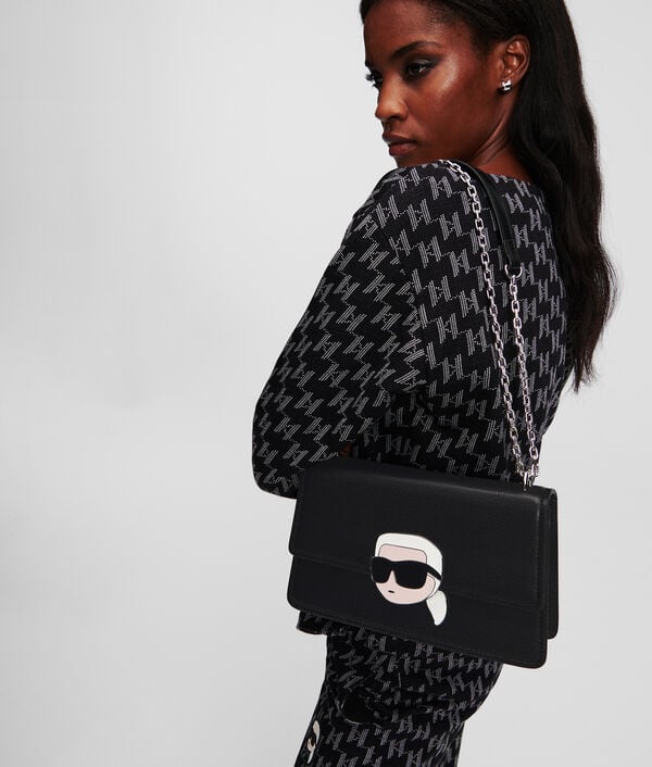 Karl Lagerfeld SAC PORTÉ ÉPAULE IKON GRAINÉ