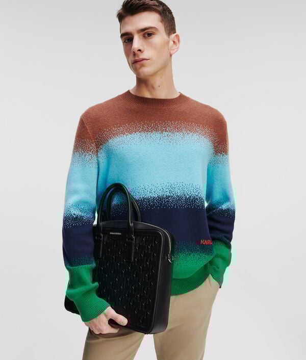 Karl Lagerfeld SACOCHE EN CUIR K/LOOM