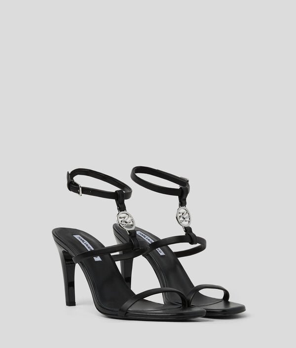 karl lagerfeld SANDALES À TALON BELVIA KL STUDIO