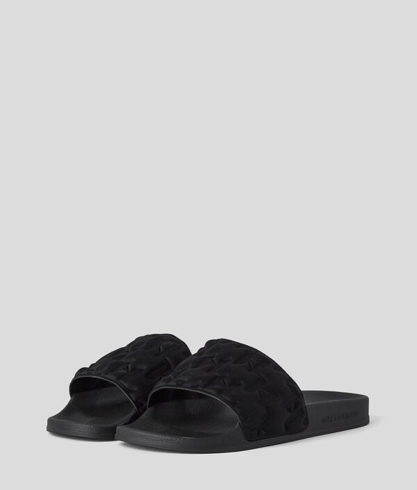 karl lagerfeld SANDALES REMBOURRÉES KL MONOGRAM