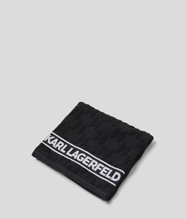 Karl Lagerfeld SERVIETTE DE PLAGE AVEC LOGO KARL