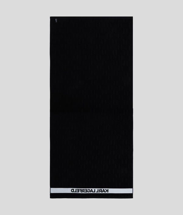 Karl Lagerfeld SERVIETTE DE PLAGE AVEC LOGO KARL