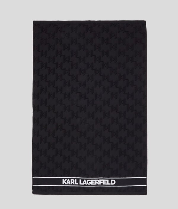 karl lagerfeld SERVIETTE DE PLAGE AVEC LOGO KARL