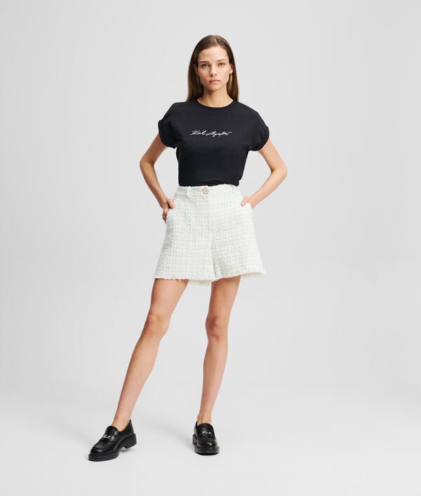 karl lagerfeld SHORT BOUCLETTE KARL ESSENTIAL