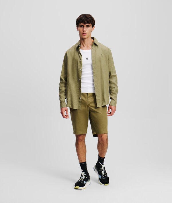 Karl Lagerfeld SHORT CHINO KL MONOGRAM