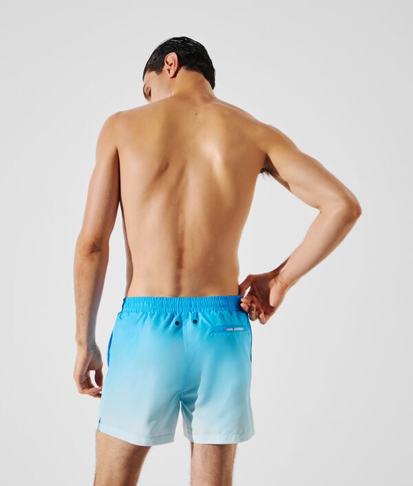 Karl Lagerfeld SHORT DE BAIN EFFET OMBRÉ IKON