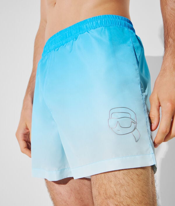 Karl Lagerfeld SHORT DE BAIN EFFET OMBRÉ IKON
