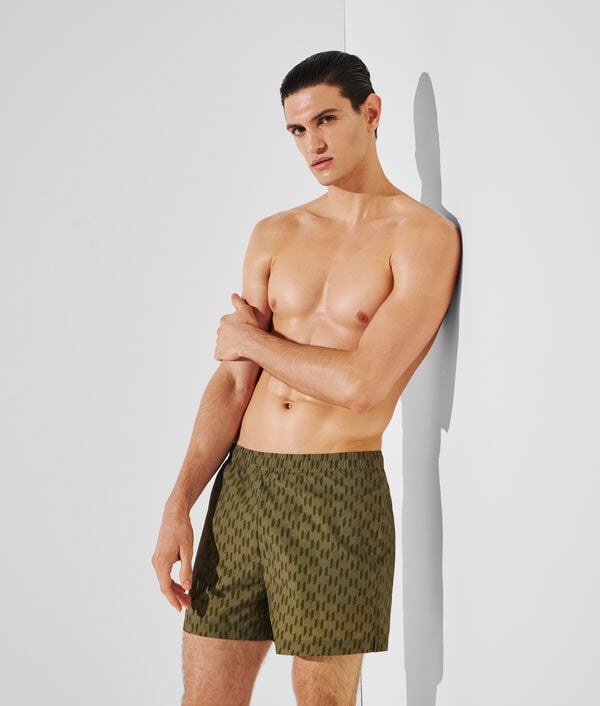 karl lagerfeld SHORT DE BAIN KL MONOGRAM